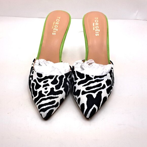 Torgeis Womens Piper Pointed Toe Stiletto Heel Pumps - Size 8 - Picture 1 of 12